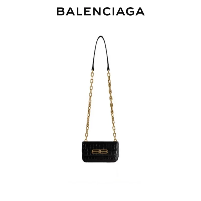 巴黎世家錢包、短夾與 balenciaga gossip 鱷魚紋鏈條皮夾全解析