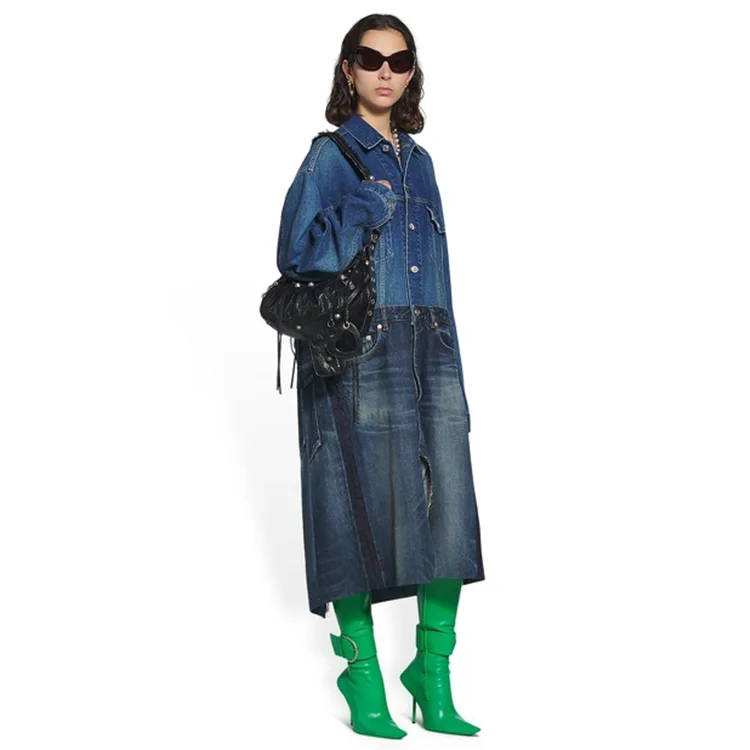 BALENCIAGA巴黎世家LE CAGOLE女士手提單肩機車包腋下包半月包餃子包