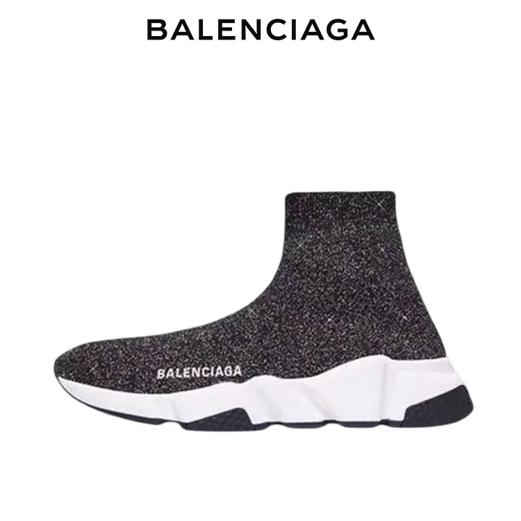 BALENCIAGA巴黎世家SPEED TRAINER滿天星襪套鞋 男女同款