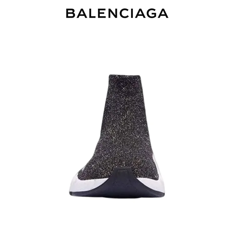 BALENCIAGA巴黎世家SPEED TRAINER滿天星襪套鞋 男女同款