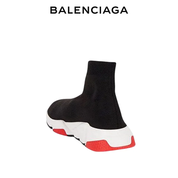 BALENCIAGA巴黎世家SPEED TRAINER襪套鞋 黑白紅 男女同款